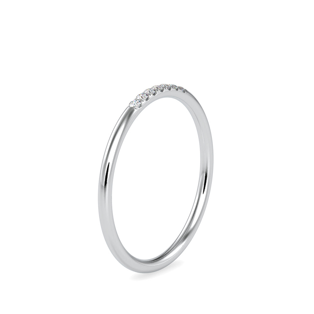 0.05Ct Minimalist Prong Set Lab-Grown Diamond Gold Ring