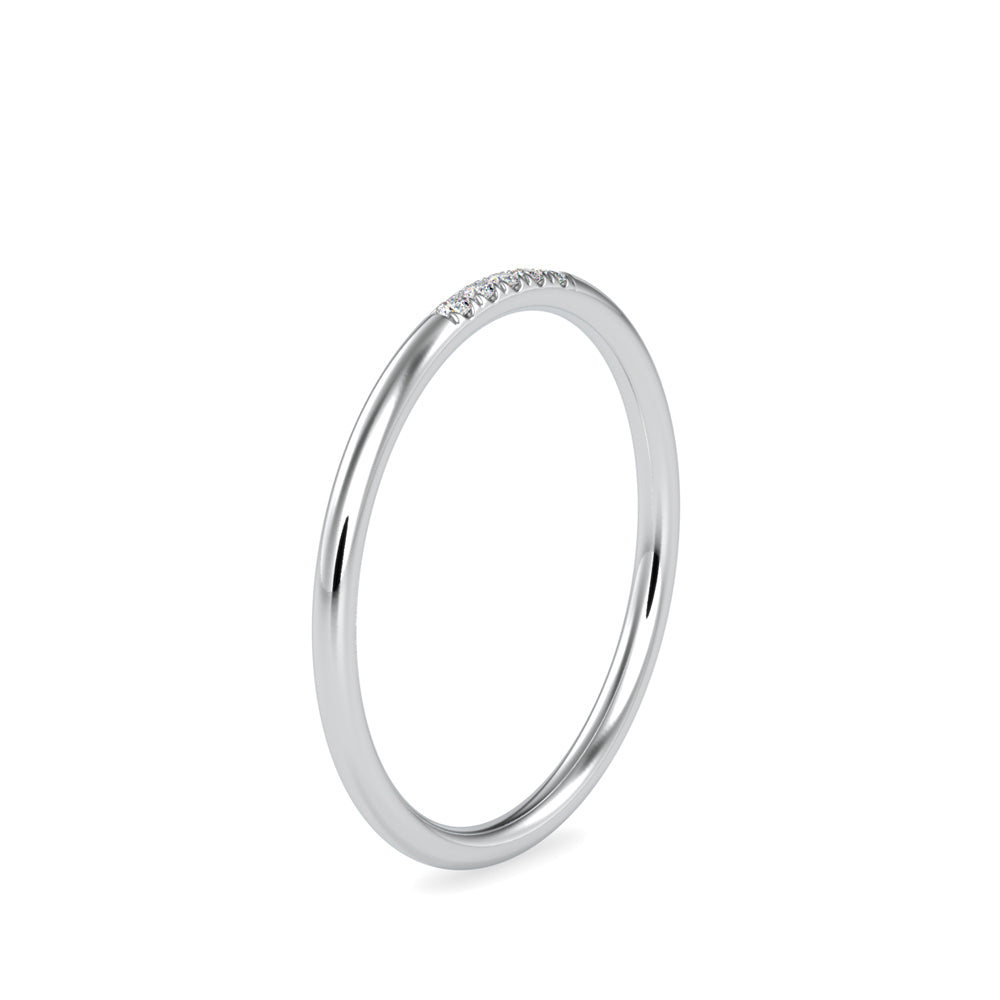 0.03Ct Minimalist Lab-Grown Diamond Gold Ring