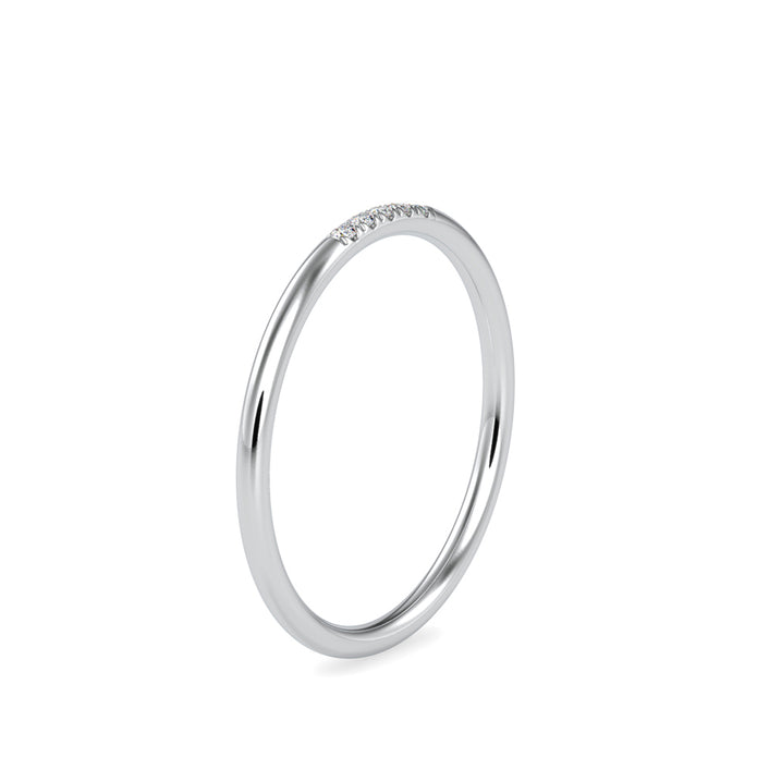 0.03Ct Minimalist Lab-Grown Diamond Gold Ring