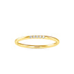 0.03Ct Minimalist Lab-Grown Diamond Gold Ring