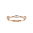 0.24Ct Prong Set Lab-Grown Diamond Gold Ring
