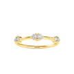 0.24Ct Prong Set Lab-Grown Diamond Gold Ring