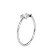 0.16Ct Open Style Two Stone Lab-Grown Diamond Gold Ring