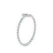 0.06Ct Twisted Round Prong Lab-Grown Diamond Gold Ring