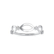 0.05Ct Infinity Prong Set Lab-Grown Diamond Gold Ring