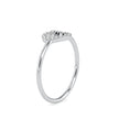 0.07Ct Heart Shape Pave Lab-Grown Diamond Gold Ring
