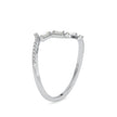 0.21Ct Open Bypass Baguette Lab-Grown Diamond Gold Ring