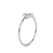 0.10Ct Triangle Shape Round Prong Lab-Grown Diamond Gold Ring