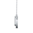 0.07Ct Channel Set Lab-Grown Diamond Gold Pendant Necklace