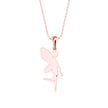 Angel Fairy Designe Gold Pendant Necklace