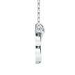 0.22Ct Heart Shape Bezel Lab-Grown Diamond Gold Pendant Necklace