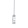 0.55Ct Honey Bee Shape Prong Lab-Grown Diamond Gold Pendant Necklace
