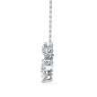 0.83Ct Honey Bee Shape Prong Lab-Grown Diamond Gold Pendant Necklace