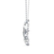 0.18Ct Butterfly Style Pave Lab-Grown Diamond Gold Pendant Necklace