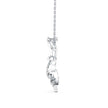 0.13Ct Puppy Love Shape Lab-Grown Diamond Gold Pendant Necklace