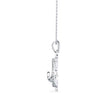 0.29Ct Turtley Shape Pave Lab-Grown Diamond Gold Pendant Necklace