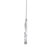 0.45Ct Infinity Style Prong Lab-Grown Diamond Gold Pendant Necklace