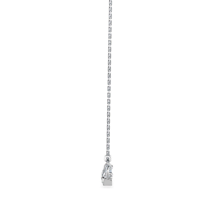 0.17Ct Feather Style Pave Lab-Grown Diamond Gold Pendant Necklace