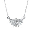 0.23Ct Round Bezel Lab-Grown Diamond Gold Pendant Necklace