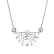 0.23Ct Round Bezel Lab-Grown Diamond Gold Pendant Necklace