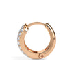0.31Ct Prong With Cluster Lab-Grown Diamond Gold Hoop Earrings