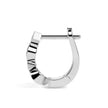 0.19Ct Square & Leaf Shape Lab-Grown Diamond Gold Hoop Earrings