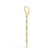 1.20Ct Heart Shaped Lab-Grown Diamond Gold Drop Earrings