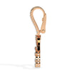 0.68Ct Round Cut Prong Lab-Grown Diamond Gold Drop Hoop Earrings