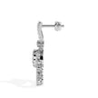 0.88Ct Prong Set Lab-Grown Diamond Gold Drop Earrings