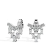 0.49Ct Chandelier Style Lab-Grown Diamond Gold Stud Earrings