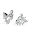0.49Ct Chandelier Style Lab-Grown Diamond Gold Stud Earrings
