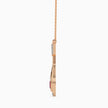 0.52Ct Heart Bezel Lab-Grown Diamond Gold Pendant Necklace