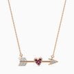 0.14Ct Heart Cluster Lab-Grown Diamond Gold Pendant Necklace