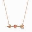 0.14Ct Heart Cluster Lab-Grown Diamond Gold Pendant Necklace