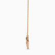 0.11Ct Heart Micro Pave Lab-Grown Diamond Gold Pendant Necklace