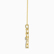 0.14Ct Layered Heart Lab-Grown Diamond Gold Pendant Necklace