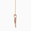 0.41Ct Heart Shape Lab-Grown Diamond Gold Pendant Necklace
