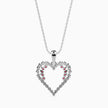 0.41Ct Heart Shape Lab-Grown Diamond Gold Pendant Necklace