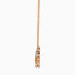 0.14Ct Angel Wings Heart Lab-Grown Diamond Gold Pendant Necklace