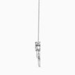 0.12Ct Four Leaf Clover Lab-Grown Diamond Gold Pendant Necklace