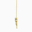 0.12Ct Four Leaf Clover Lab-Grown Diamond Gold Pendant Necklace