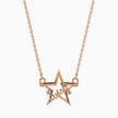 0.04Ct Wish Upon a Star Lab-Grown Diamond Gold Pendant Necklace