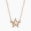 0.04Ct Wish Upon a Star Lab-Grown Diamond Gold Pendant Necklace