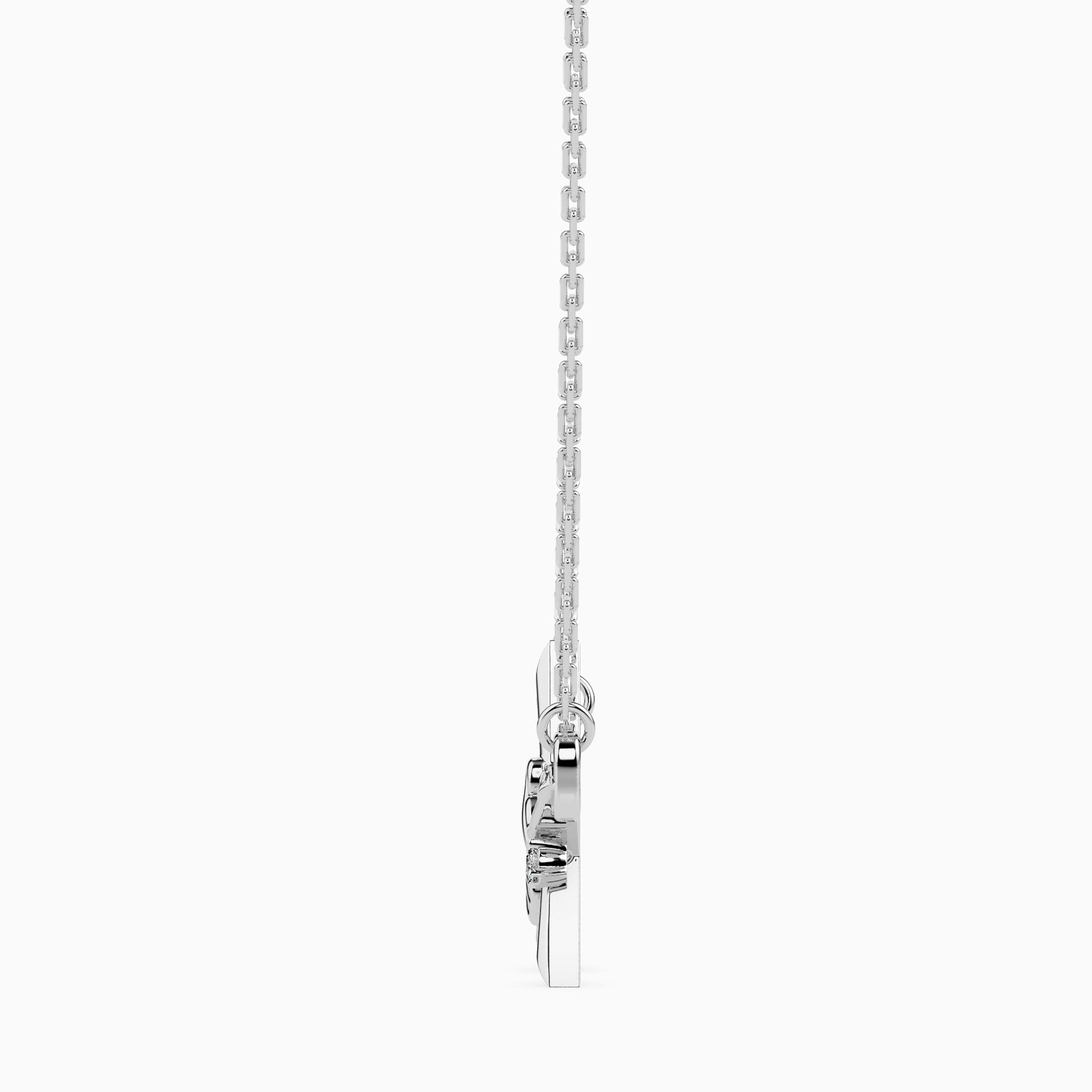 0.04Ct Wish Upon a Star Lab-Grown Diamond Gold Pendant Necklace