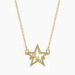 0.04Ct Wish Upon a Star Lab-Grown Diamond Gold Pendant Necklace