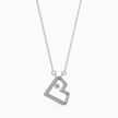 0.03Ct Heart Shape Round Lab-Grown Diamond Gold Pendant Necklace