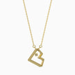 0.03Ct Heart Shape Round Lab-Grown Diamond Gold Pendant Necklace