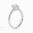 Heart Cut Prong Set Lab-Grown Diamond Gold Ring