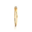 0.64Ct Lattice Link Lab-Grown Diamond Gold Bracelet