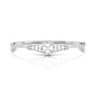 0.74Ct Rose Lattice Lab-Grown Diamond Gold Bracelet